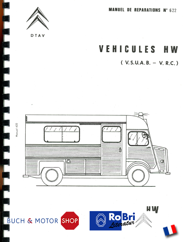 Citroën H Manual de reparaciones No 622